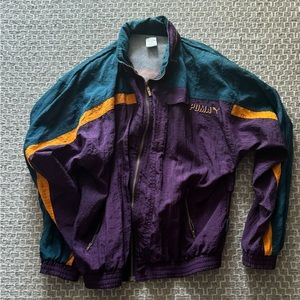 Vintage VTG Puma Spring jacket Size Large